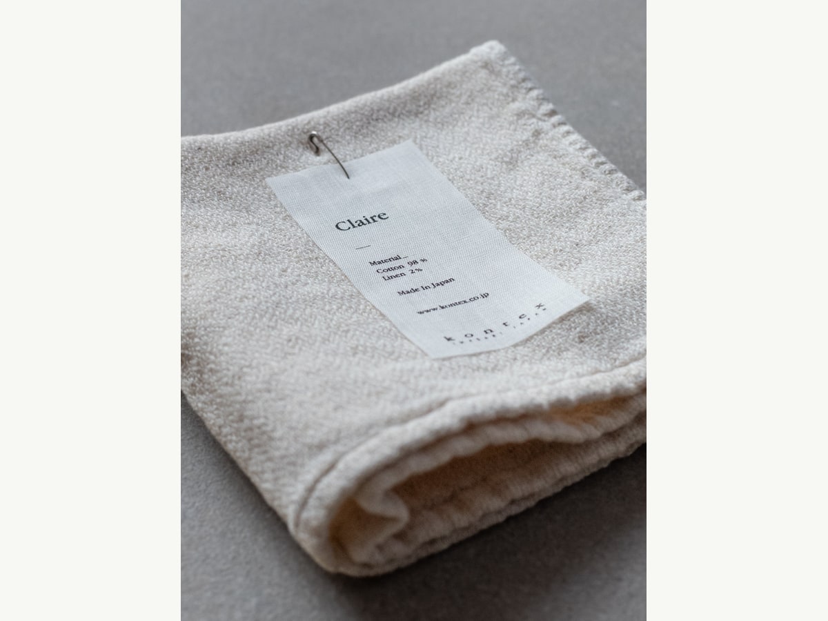 Flax Line Face Towel