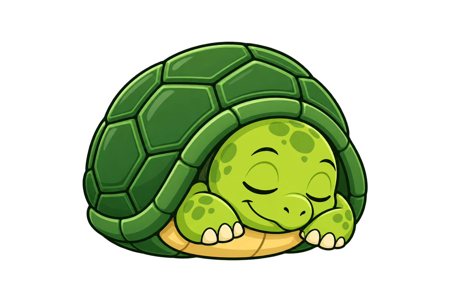 Junk Filter turtle resting in its shell